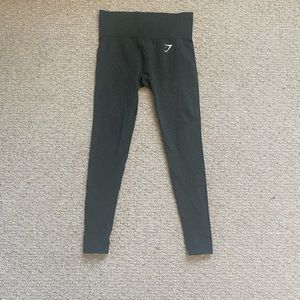 Gymshark Vital Seamless Leggings - Dark Green Marl